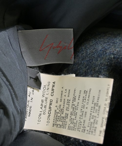 Yohji Yamamoto +NOIR（ヨウジヤマモトプリュスノアール）ジャケット 青 サイズ:1(XS位) レディース/2200690319040