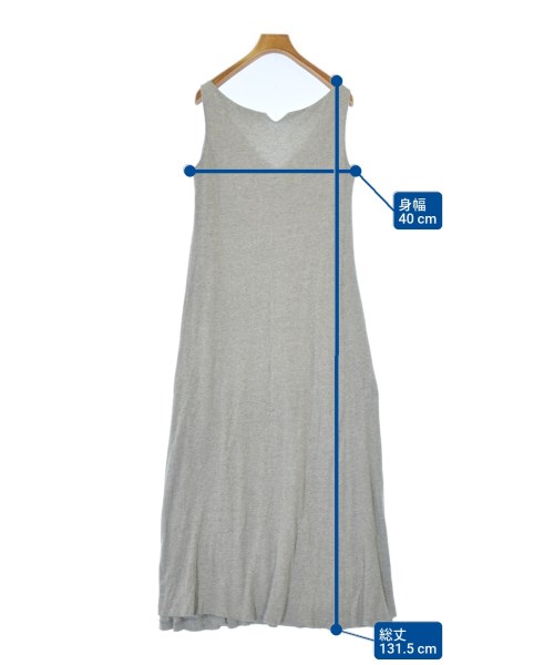 Yohji Yamamoto +NOIR（ヨウジヤマモトプリュスノアール）ワンピース グレー サイズ:3(M位) レディース/2200694706044