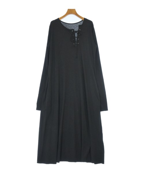 YOHJI YAMAMOTO +NOIR(ヨウジヤマモトプリュスノアール)ワンピース 黒 サイズ:2(S位)/2200694820030