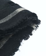 Yohji Yamamoto +NOIR（ヨウジヤマモトプリュスノアール）マフラー 黒 サイズ:- レディース/2200691708096