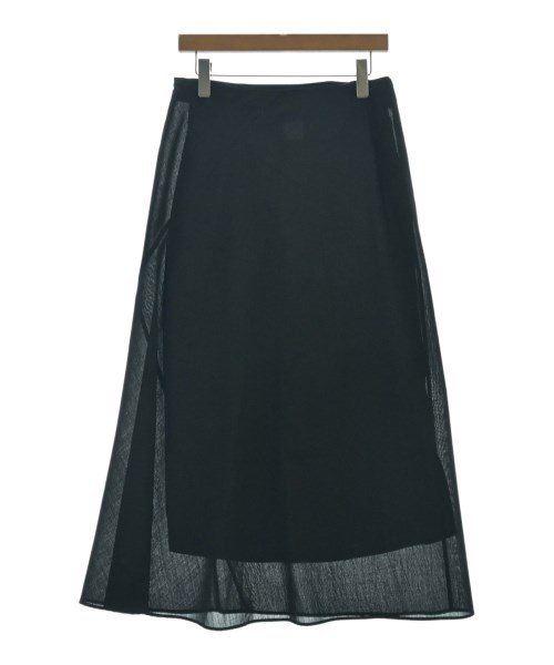 Yohji Yamamoto +NOIR（ヨウジヤマモトプリュスノアール）ロング・マキシ丈スカート 黒 サイズ:4(L位) レディース/2200696290701