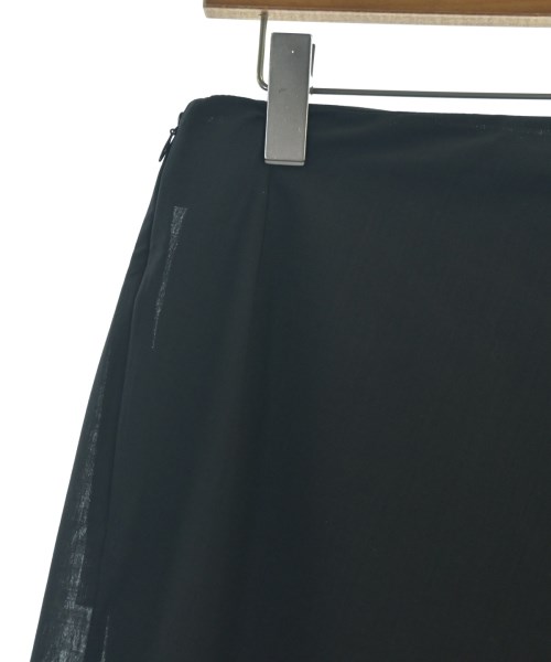 Yohji Yamamoto +NOIR（ヨウジヤマモトプリュスノアール）ロング・マキシ丈スカート 黒 サイズ:4(L位) レディース/2200696290701
