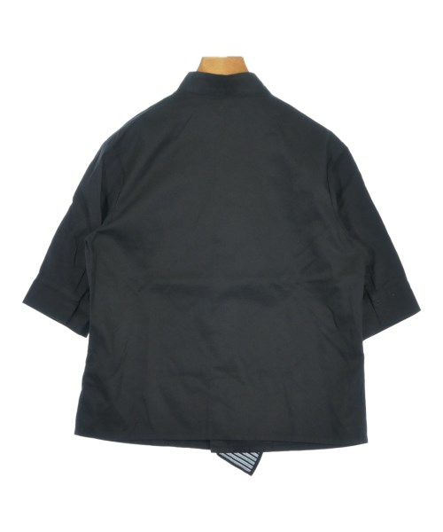 Yohji Yamamoto +NOIR（ヨウジヤマモトプリュスノアール）カジュアルシャツ 黒 サイズ:1(XS位) レディース/2200698202047