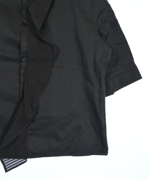 Yohji Yamamoto +NOIR（ヨウジヤマモトプリュスノアール）カジュアルシャツ 黒 サイズ:1(XS位) レディース/2200698202047