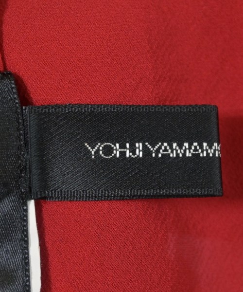 Yohji Yamamoto +NOIR（ヨウジヤマモトプリュスノアール）ブラウス 赤 サイズ:-(S位) レディース/2200695841409