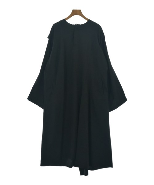 YOHJI YAMAMOTO +NOIR(ヨウジヤマモトプリュスノアール)シャツワンピース 黒 サイズ:1(XS位)/2200698520066