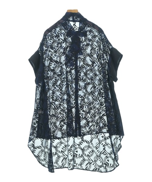 Yohji Yamamoto +NOIR（ヨウジヤマモトプリュスノアール）ブラウス 紺 サイズ:2(S位) レディース/2200698050143