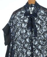 Yohji Yamamoto +NOIR（ヨウジヤマモトプリュスノアール）ブラウス 紺 サイズ:2(S位) レディース/2200698050143