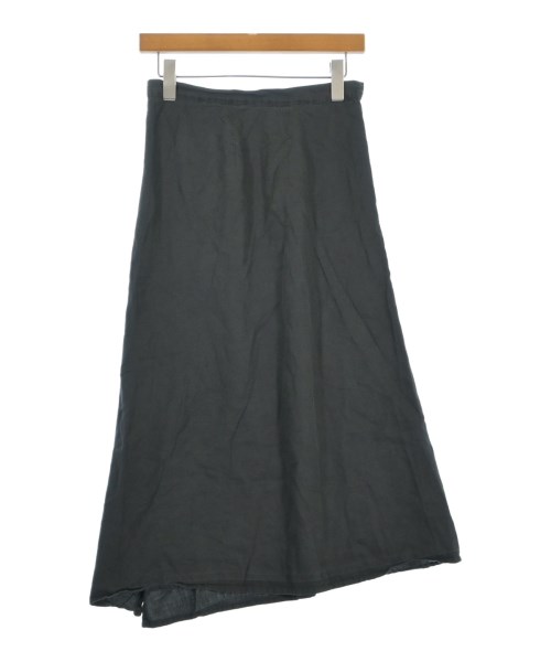 YOHJI YAMAMOTO +NOIR(ヨウジヤマモトプリュスノアール)ロング・マキシ丈スカート 黒 サイズ:1(XS位)/2200695799014