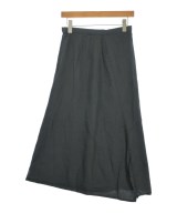 Yohji Yamamoto +NOIR（ヨウジヤマモトプリュスノアール）ロング・マキシ丈スカート 黒 サイズ:1(XS位) レディース/2200695799014