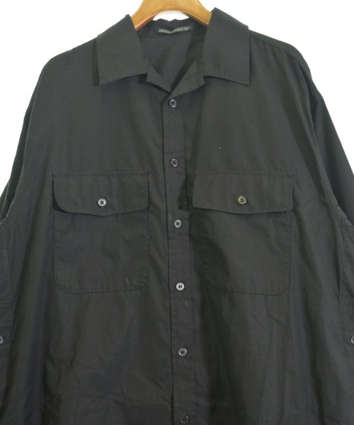 Yohji Yamamoto +NOIR（ヨウジヤマモトプリュスノアール）シャツワンピース 黒 サイズ:1(XS位) レディース/2200700587179