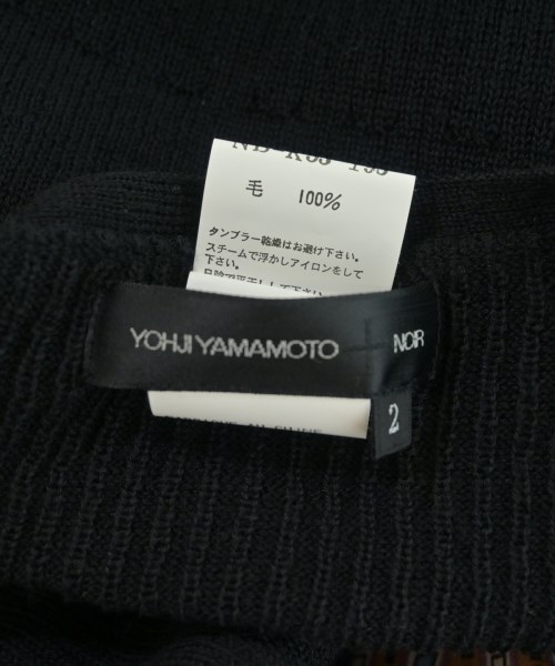 Yohji Yamamoto +NOIR（ヨウジヤマモトプリュスノアール）ニット・セーター 黒 サイズ:2(S位) レディース/2200701962029