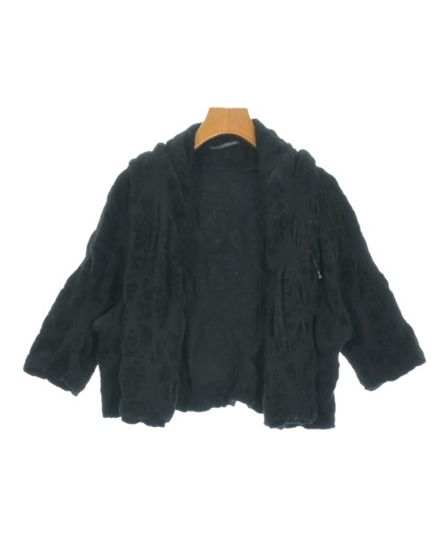 YOHJI YAMAMOTO +NOIR(ヨウジヤマモトプリュスノアール)カーディガン 黒 サイズ:3(M位)/2200655134053