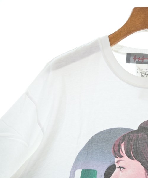 Yohji Yamamoto +NOIR（ヨウジヤマモトプリュスノアール）Tシャツ・カットソー 白 サイズ:3(M位) レディース/2200658095078