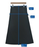 Yohji Yamamoto +NOIR（ヨウジヤマモトプリュスノアール）ロング・マキシ丈スカート 黒 サイズ:1(XS位) レディース/2200715641019