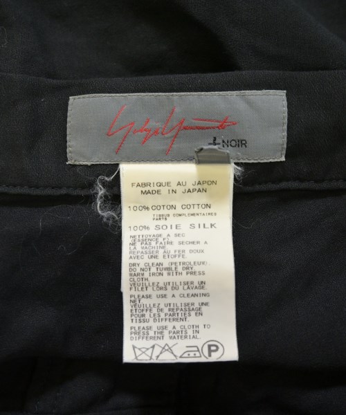 Yohji Yamamoto +NOIR（ヨウジヤマモトプリュスノアール）その他 黒 サイズ:1(XS位) レディース/2200717196067