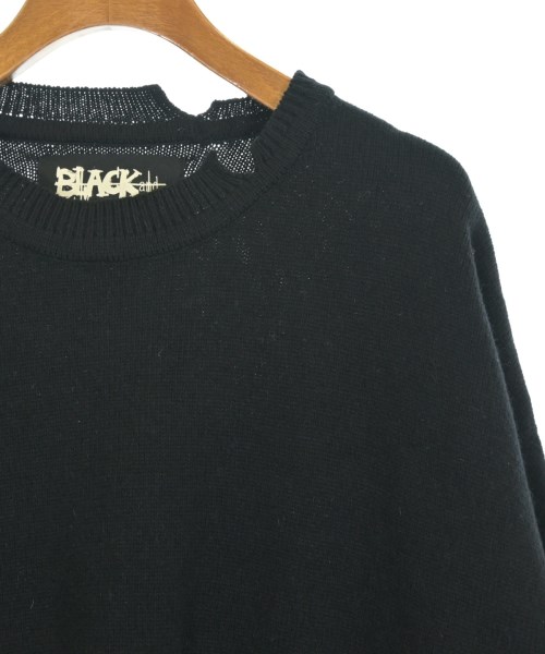 Yohji Yamamoto +NOIR（ヨウジヤマモトプリュスノアール）ニット・セーター 黒 サイズ:2(S位) レディース/2200717316014