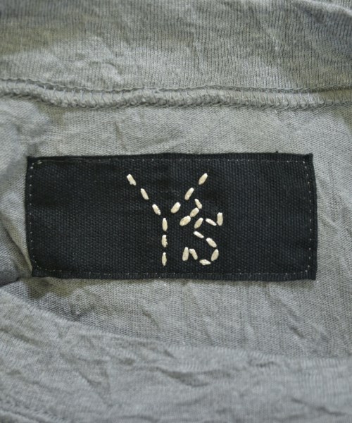 Yohji Yamamoto +NOIR（ヨウジヤマモトプリュスノアール）Tシャツ・カットソー グレー サイズ:3(M位) レディース/2200717316038