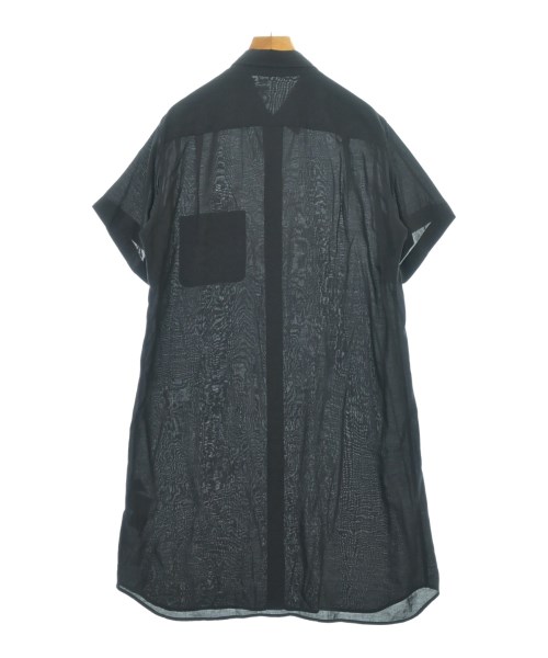 Yohji Yamamoto +NOIR（ヨウジヤマモトプリュスノアール）シャツワンピース 黒 サイズ:1(XS位) レディース/2200718017033