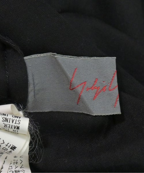 Yohji Yamamoto +NOIR（ヨウジヤマモトプリュスノアール）シャツワンピース 黒 サイズ:1(XS位) レディース/2200718017033