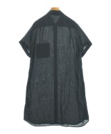 Yohji Yamamoto +NOIR（ヨウジヤマモトプリュスノアール）シャツワンピース 黒 サイズ:1(XS位) レディース/2200718017033