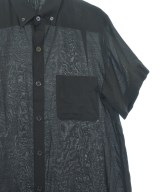 Yohji Yamamoto +NOIR（ヨウジヤマモトプリュスノアール）シャツワンピース 黒 サイズ:1(XS位) レディース/2200718017033