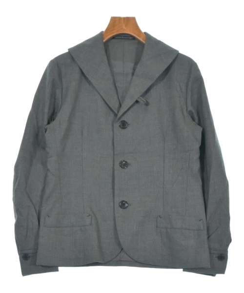 YOHJI YAMAMOTO +NOIR(ヨウジヤマモトプリュスノアール)カジュアルジャケット グレー サイズ:2(S位)/2200646819129