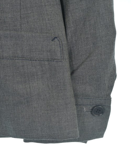 Yohji Yamamoto +NOIR（ヨウジヤマモトプリュスノアール）カジュアルジャケット グレー サイズ:2(S位) レディース/2200646819129