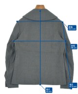 Yohji Yamamoto +NOIR（ヨウジヤマモトプリュスノアール）カジュアルジャケット グレー サイズ:2(S位) レディース/2200646819129