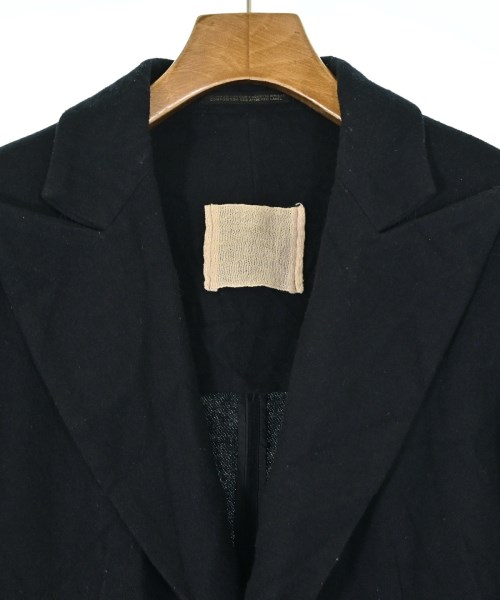 Yohji Yamamoto +NOIR（ヨウジヤマモトプリュスノアール）チェスターコート 紺 サイズ:1(XS位) レディース/2200651723039