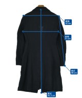Yohji Yamamoto +NOIR（ヨウジヤマモトプリュスノアール）チェスターコート 紺 サイズ:1(XS位) レディース/2200651723039
