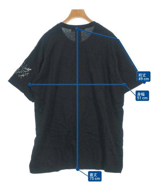 Yohji Yamamoto +NOIR（ヨウジヤマモトプリュスノアール）Tシャツ・カットソー 黒 サイズ:3(M位) レディース/2200702312120