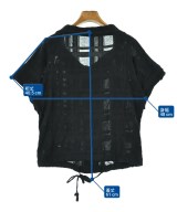 Yohji Yamamoto +NOIR（ヨウジヤマモトプリュスノアール）Tシャツ・カットソー 黒 サイズ:2(S位) レディース/2200701311100