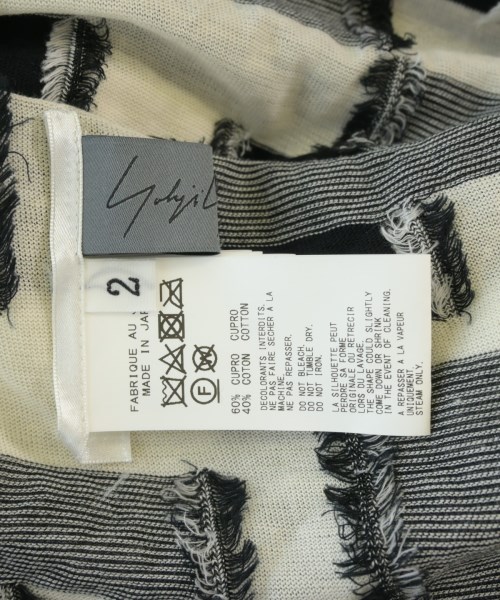 Yohji Yamamoto +NOIR（ヨウジヤマモトプリュスノアール）Tシャツ・カットソー 白 サイズ:2(S位) レディース/2200706228038