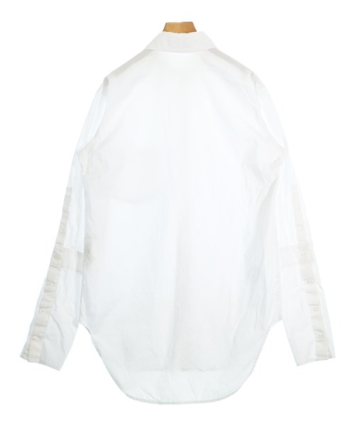 Yohji Yamamoto +NOIR（ヨウジヤマモトプリュスノアール）カジュアルシャツ 白 サイズ:1(XS位) レディース/2200699928069