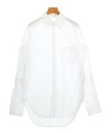 Yohji Yamamoto +NOIR（ヨウジヤマモトプリュスノアール）カジュアルシャツ 白 サイズ:1(XS位) レディース/2200699928069