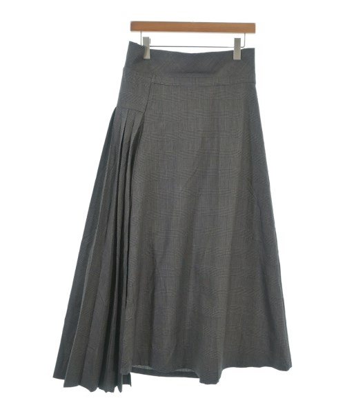 Yohji Yamamoto +NOIR（ヨウジヤマモトプリュスノアール）ひざ丈スカート グレー サイズ:3(M位) レディース/2200707666051