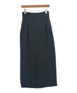 Yohji Yamamoto +NOIR（ヨウジヤマモトプリュスノアール）ひざ丈スカート 黒 サイズ:2(S位) レディース/2200708222126