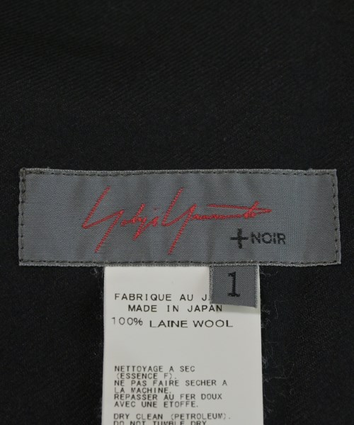 Yohji Yamamoto +NOIR（ヨウジヤマモトプリュスノアール）ワンピース 黒 サイズ:1(XS位) レディース/2200709307068