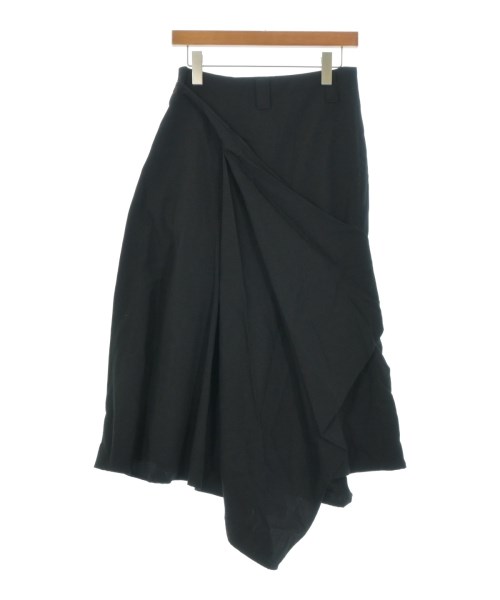 Yohji Yamamoto +NOIR（ヨウジヤマモトプリュスノアール）ロング・マキシ丈スカート 黒 サイズ:1(XS位) レディース/2200661833193