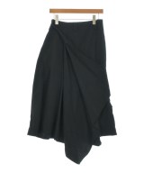 Yohji Yamamoto +NOIR（ヨウジヤマモトプリュスノアール）ロング・マキシ丈スカート 黒 サイズ:1(XS位) レディース/2200661833193