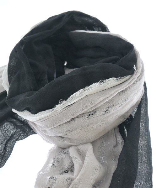 Yohji Yamamoto +NOIR（ヨウジヤマモトプリュスノアール）ストール 黒 サイズ:- レディース/2200663317042