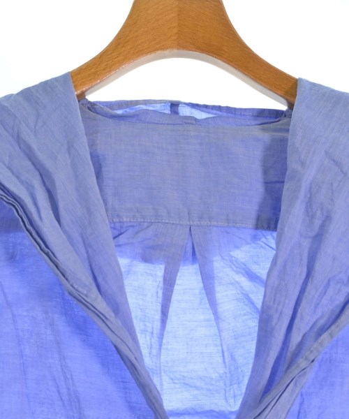 Yohji Yamamoto +NOIR（ヨウジヤマモトプリュスノアール）カジュアルシャツ 青 サイズ:1(XS位) レディース/2200661545041