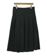Yohji Yamamoto +NOIR（ヨウジヤマモトプリュスノアール）ひざ丈スカート 黒 サイズ:2(S位) レディース/2200670453016