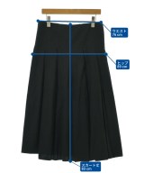Yohji Yamamoto +NOIR（ヨウジヤマモトプリュスノアール）ひざ丈スカート 黒 サイズ:2(S位) レディース/2200670453016
