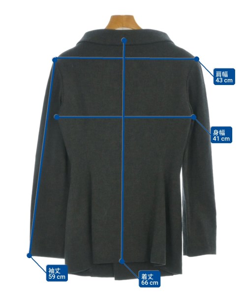 Yohji Yamamoto +NOIR（ヨウジヤマモトプリュスノアール）その他 グレー サイズ:2(S位) レディース/2200671267032