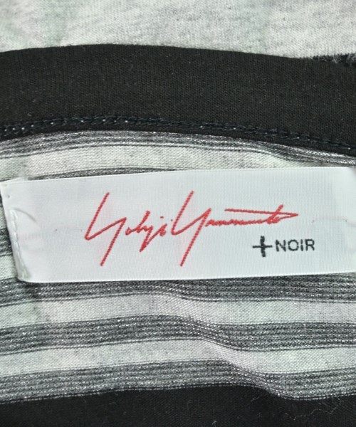 Yohji Yamamoto +NOIR（ヨウジヤマモトプリュスノアール）Tシャツ・カットソー グレー サイズ:2(S位) レディース/2200668271141