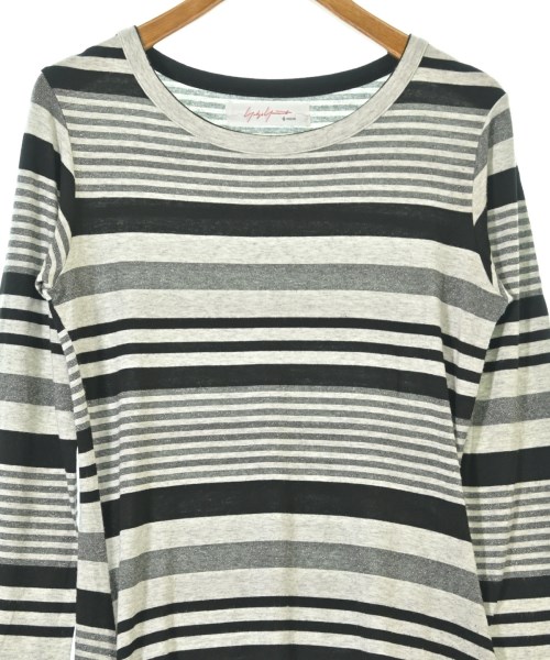 Yohji Yamamoto +NOIR（ヨウジヤマモトプリュスノアール）Tシャツ・カットソー グレー サイズ:2(S位) レディース/2200668271141