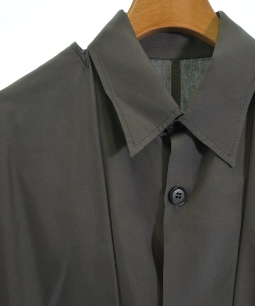 Yohji Yamamoto +NOIR（ヨウジヤマモトプリュスノアール）カジュアルシャツ グレー サイズ:1(XS位) レディース/2200737122022