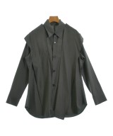 Yohji Yamamoto +NOIR（ヨウジヤマモトプリュスノアール）カジュアルシャツ グレー サイズ:1(XS位) レディース/2200737122022